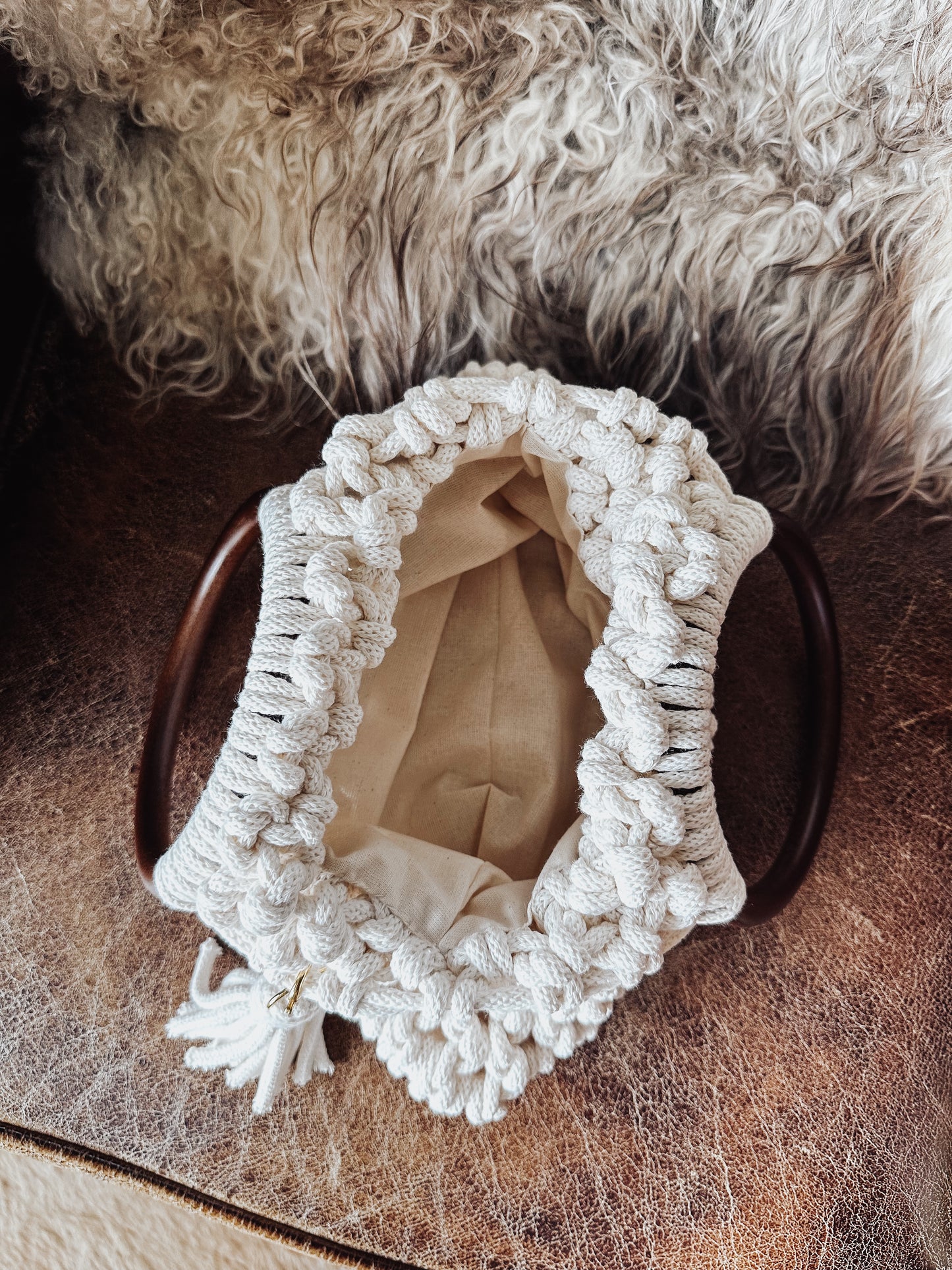Mahogany bag