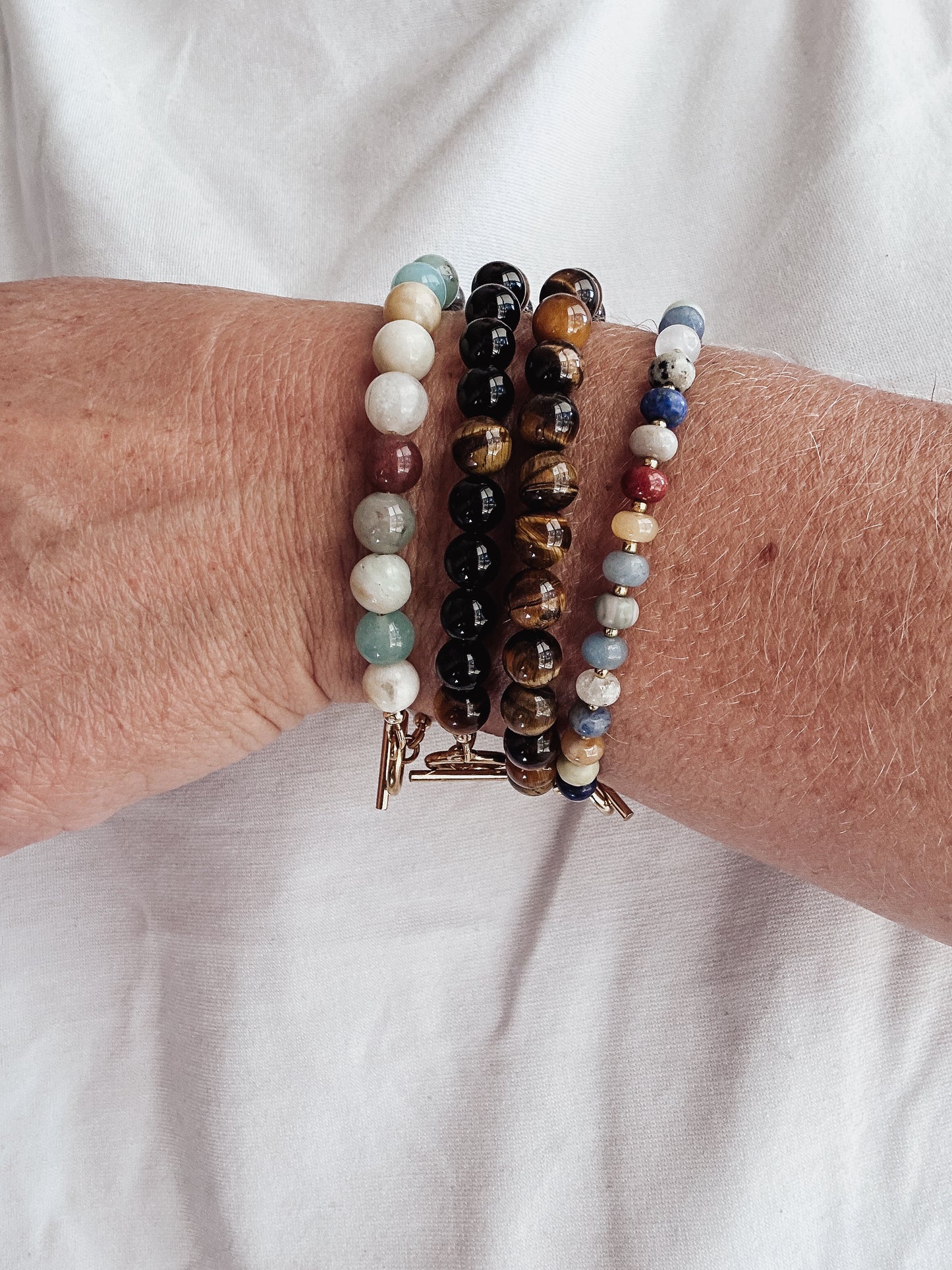 Tigers Eye Gemstone Bracelet