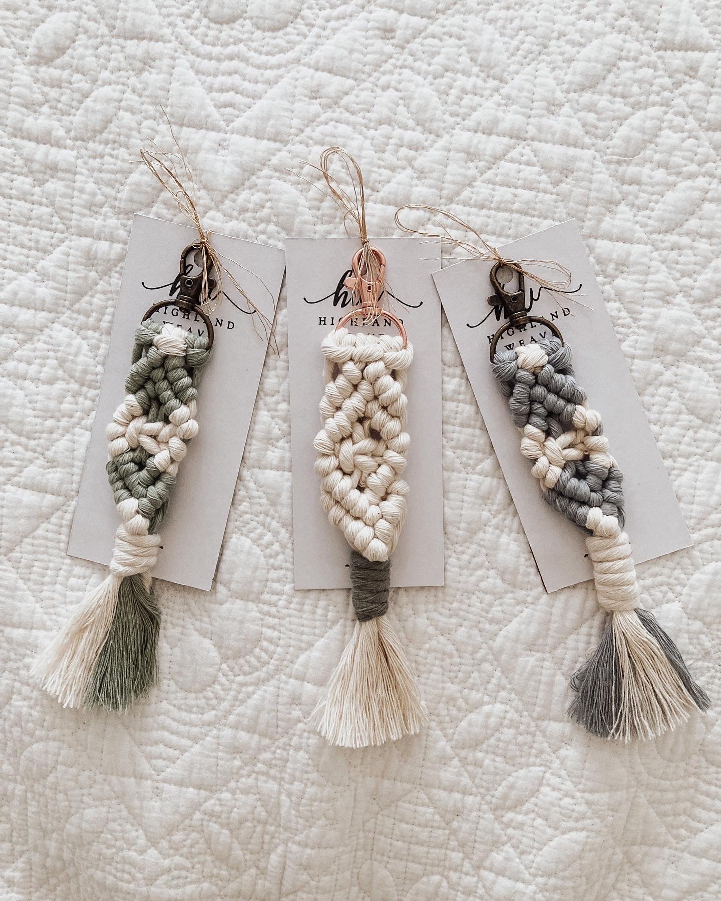 Macrame Keychain