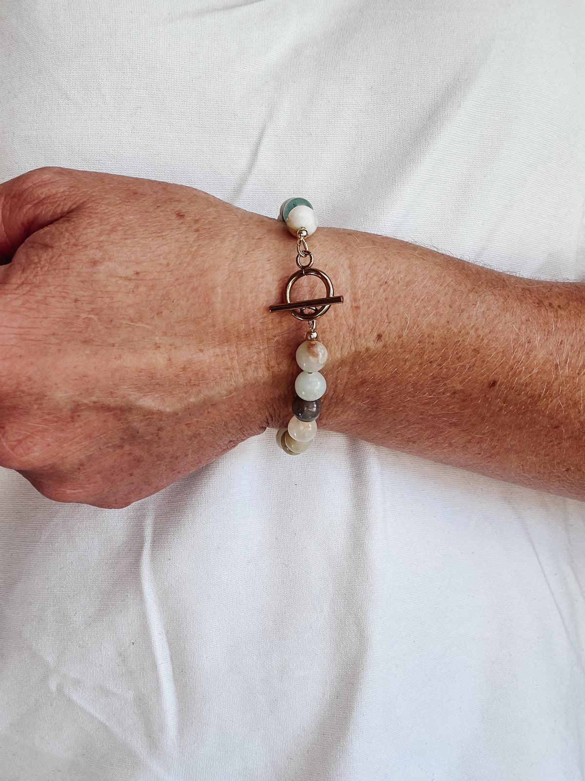 Mixed Amazonite Necklace and matching Bracelet