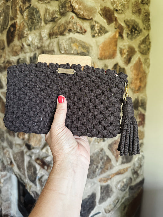 Charcoal Clutch