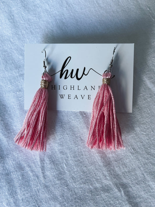 Pink Tassels